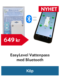 EasyLevel vattenpass med Bluetooth - 579 kr