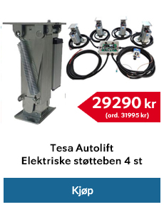 Elektriske støtteben Tesa Autolift 4 st - 29290 kr
