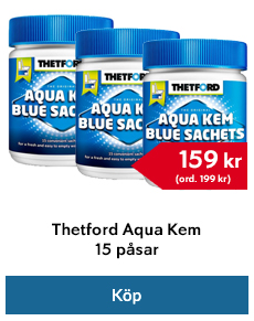 Thetford Aqua Kem 15 påsar - 159 kr