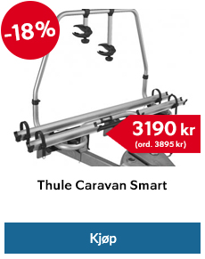 Sykkelstativ Thule Caravan Smart - 3190 kr